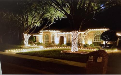 Christmas Lights Install in Frisco