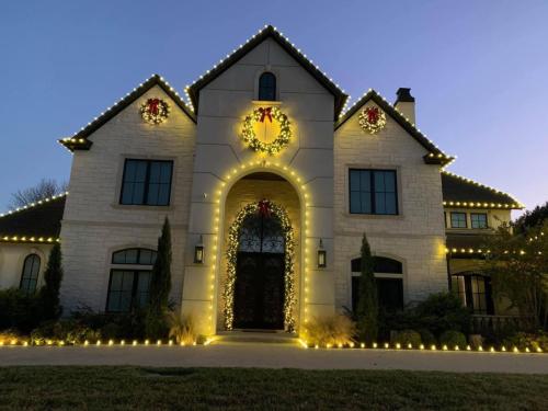 Christmas Lights Install in Little Elm