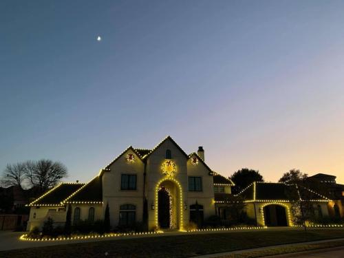 Christmas Lights Install in Plano